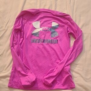 Under Armour Vibrant Pink Long Sleeve Top